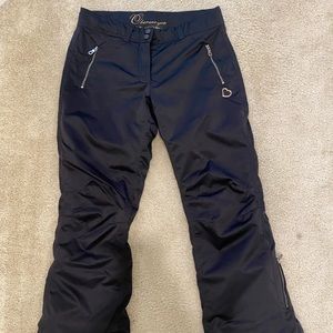 Women’s Obermeyer Ski Pants, Black, Size 6